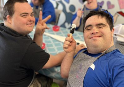 boys-painting-peace-sign